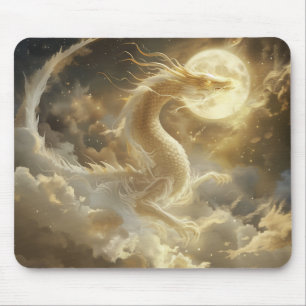 Gorgeous Celestial Dragon Mouse Pad Mousepad