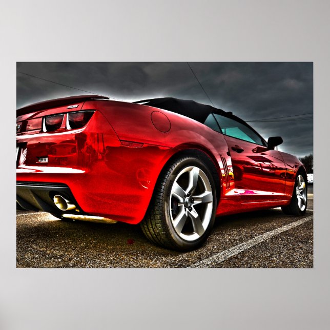Gorgeous Chevy Camaro Poster (Vorne)