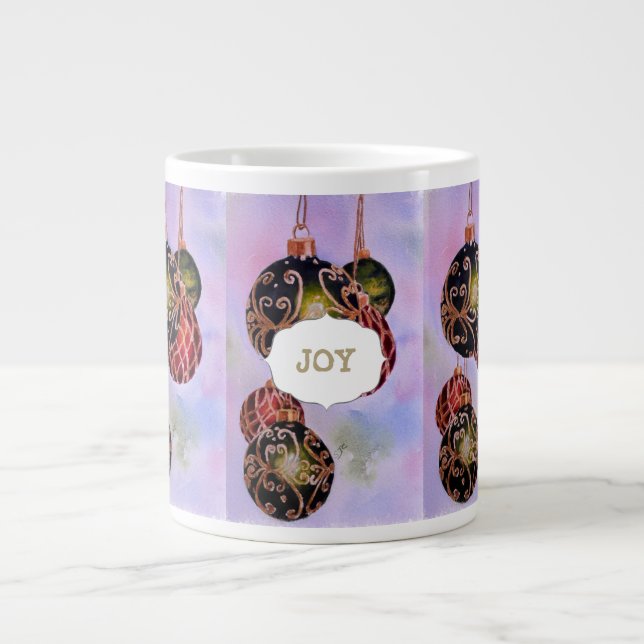 GORGEOUS CHRISTMAS BALLS Jumbo-Tasse (Vorderseite)