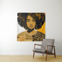 Gorgeous Curly Hair Afrikanische Frauenkollektion