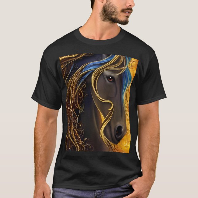 Gorgeous Dark Horse Triptych T-Shirt (Vorderseite)