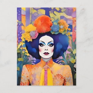 Gorgeous Drag Queen Postkarte