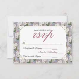 GORGEOUS ELEGANT WHITE AMARYLLIS BLUME UAWG RSVP KARTE