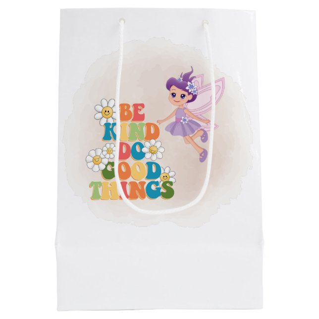 Gorgeous Fairy Mittlere Geschenktüte (Rückseite)