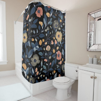 Gorgeous floral showe shower curtain duschvorhang