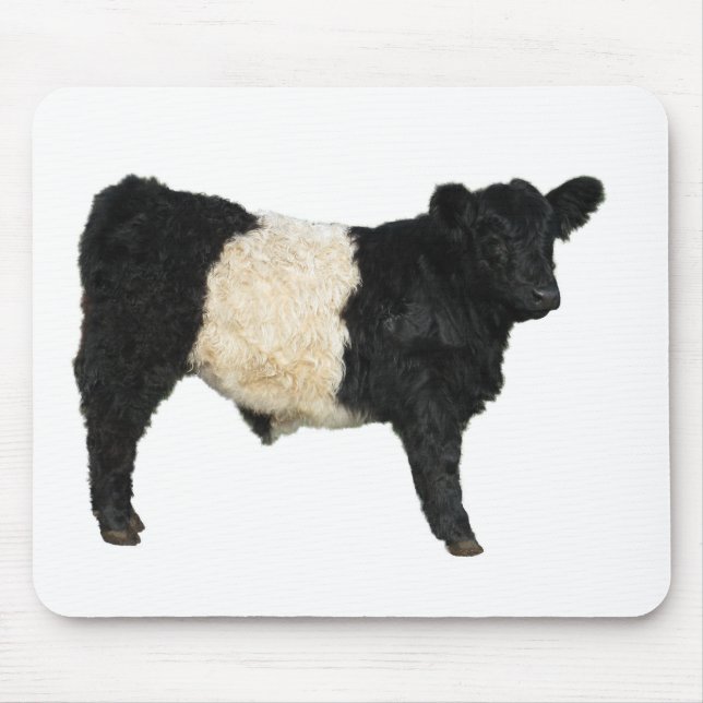 Gorgeous Galloway Steer Cutout Mousepad (Vorne)