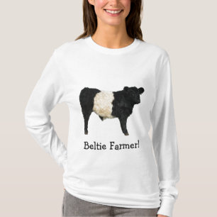 Gorgeous Galloway Steer Cutout T - Shirt