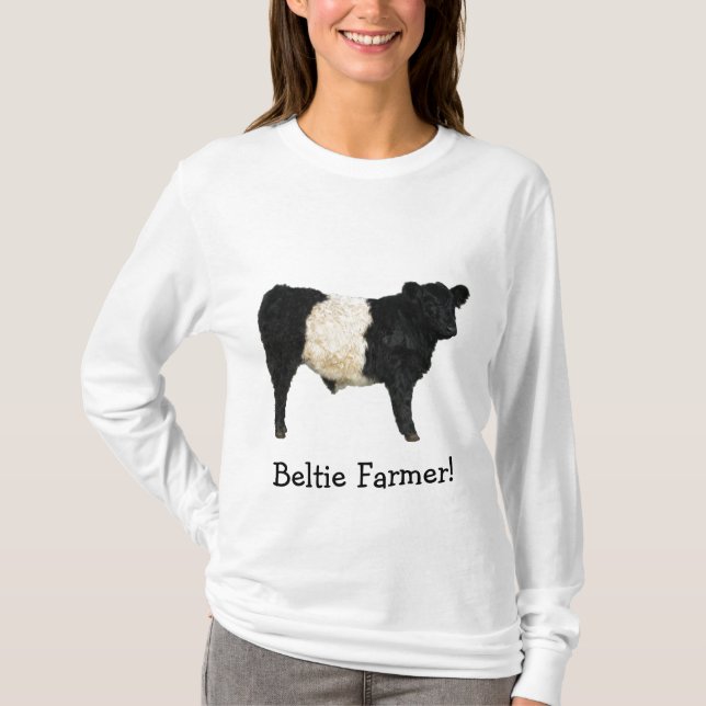 Gorgeous Galloway Steer Cutout T - Shirt (Vorderseite)