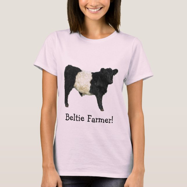 Gorgeous Galloway Steer Cutout T - Shirt (Vorderseite)