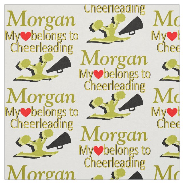 GORGEOUS GOLD CUSTOM CHEERLEADFABRIC STOFF (Muster)