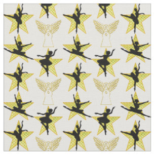 GORGEOUS GOLD DANCER CHRISTMAS DESIGN STOFF