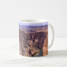 Gorgeous Grand Canyon And Colorado River Landscape Kaffeetasse