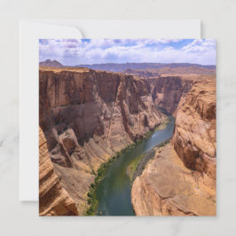 Gorgeous Grand Canyon And Colorado River Landscape Karte
