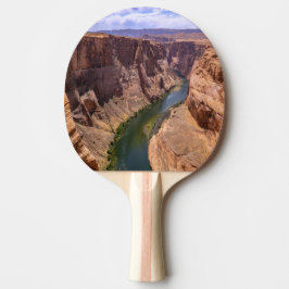 Gorgeous Grand Canyon And Colorado River Landscape Tischtennis Schläger