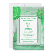 Gorgeous Green Floral Chic