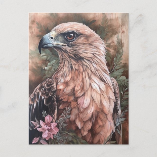 Gorgeous Hawk Postkarte (Vorderseite)