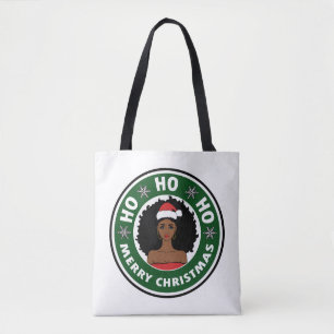 Gorgeous Ho Ho Ho Frohe Weihnachten Afro Girl