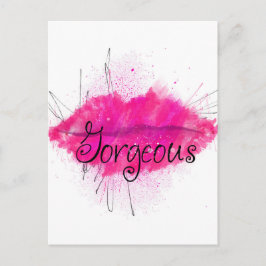 Gorgeous Kiss Postkarte