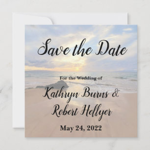 Gorgeous Maui Beach Save the Date