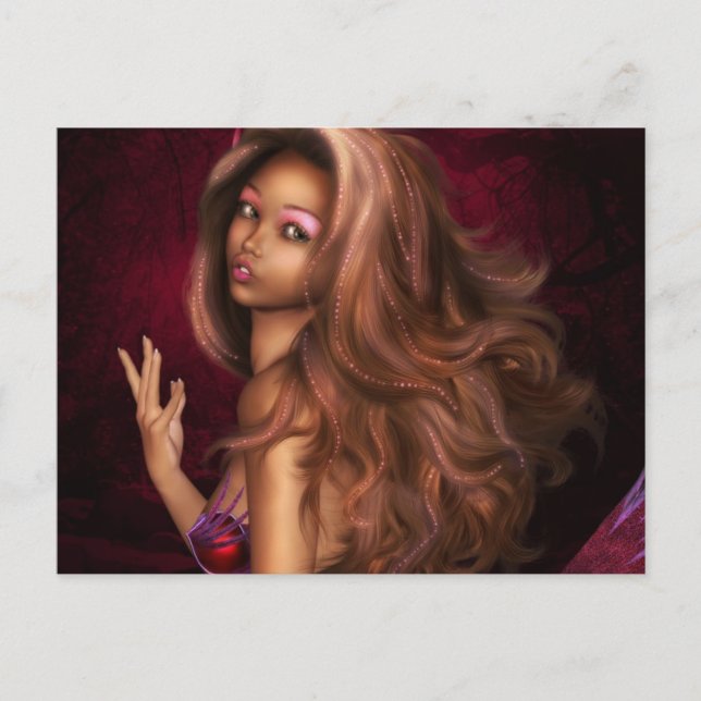 Gorgeous Mermaid Postcard Postkarte (Vorderseite)