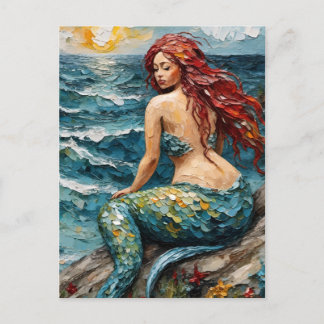 Gorgeous Mermaid Postkarte