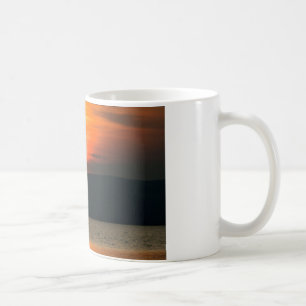 Gorgeous Orange Sunset at Neusiedlersee Tasse