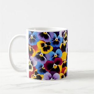 Gorgeous Pansy Tasse