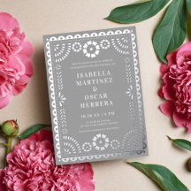 Gorgeous Papel Picado Boda Wedding REAL