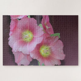 Gorgeous Pink Flower Puzzle