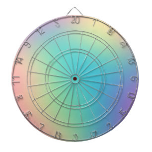 Gorgeous Rainbow Gradient Dartscheibe