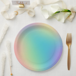 Gorgeous Rainbow Gradient Pappteller