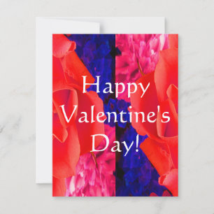 Gorgeous Red Rote Rose V Feiertagskarte