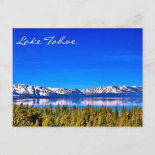 GORGEOUS SEE TAHOE POSTCARD POSTKARTE
