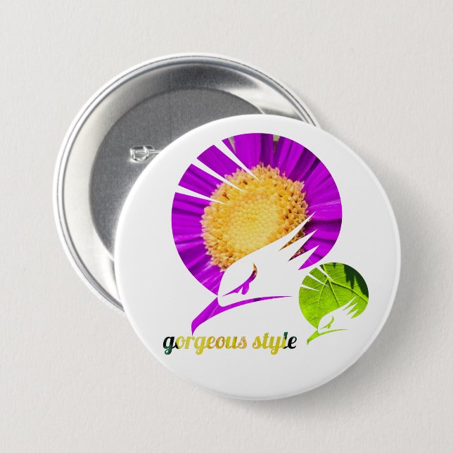 Gorgeous style button (Vorne & Hinten)