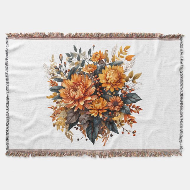 Gorgeus Fall Floral Decke (Vorderseite)