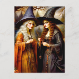 Gorgeus Victorian Witches Postkarte