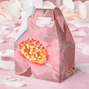 Gorgey Pink Watercolor Bloral Geschenkschachtel