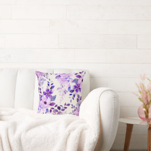 Gorgey Watercolor Blumenwirbel Kissen