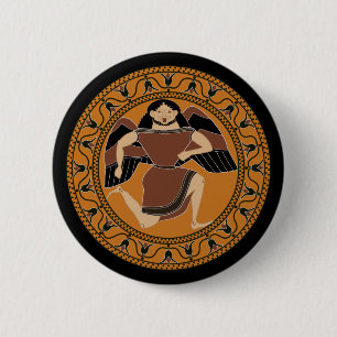 Gorgon: Terracotta kylix Siana Cup Button