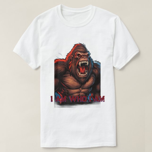 gorila ou macaco rei  T-Shirt (Design vorne)