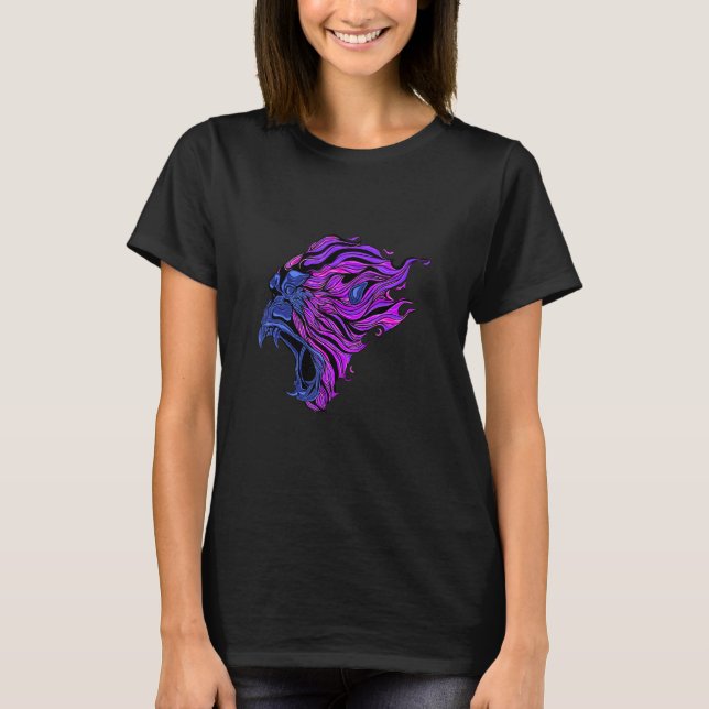 Gorilla-Affe-Monster-Kunst T-Shirt (Vorderseite)