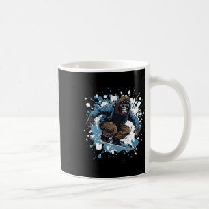Gorilla Animal Snowboarding Sports Snowboard Kaffeetasse