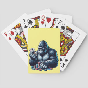 Gorilla Apples Spielkarten Poker Spielkasino