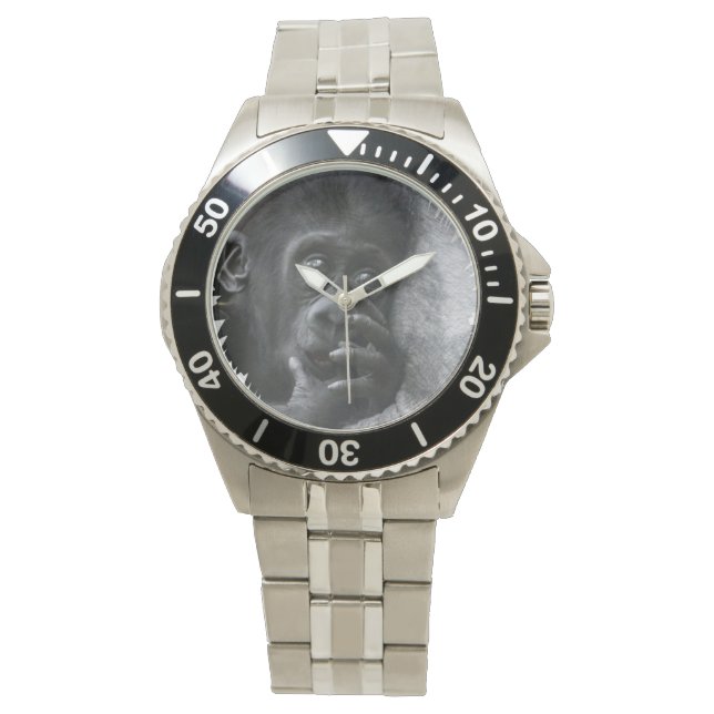 Gorilla Baby Armbanduhr (Vorderseite)