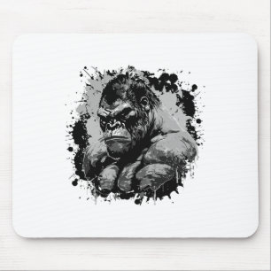 Gorilla-Beast-Muskel-Workout-Bodybuilding-Boxen Mousepad