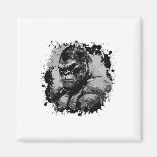 Gorilla-Beast-Muskeltraining Bodybuilding Boxen  Magnet