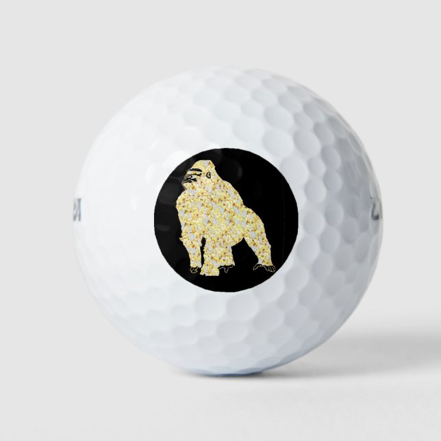 GORILLA BLING GOLFBALL (Vorderseite)