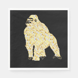 GORILLA BLING SERVIETTE