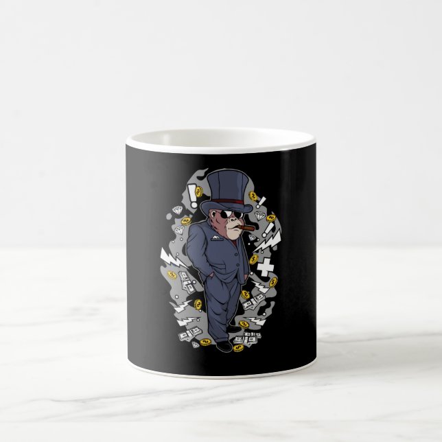 Gorilla Boss Kaffeetasse (Mittel)