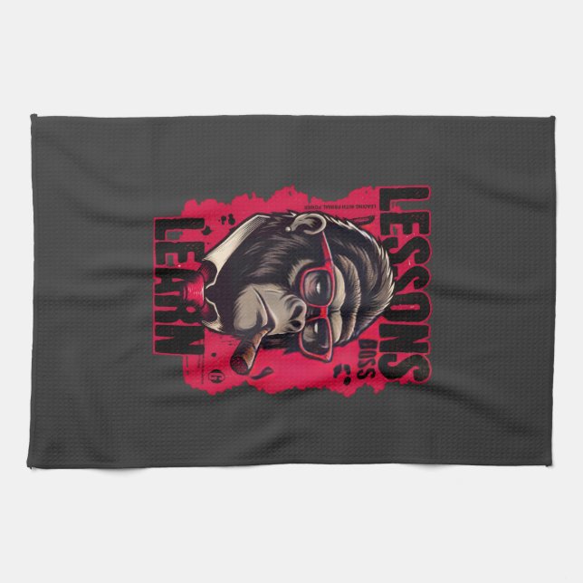 Gorilla Boss Lessons Learn Kitchen Towels  Geschirrtuch (Horizontal)